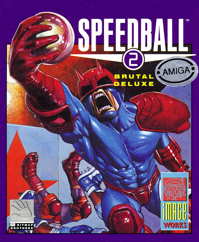 Speedball 2: Brutal Deluxe — box art